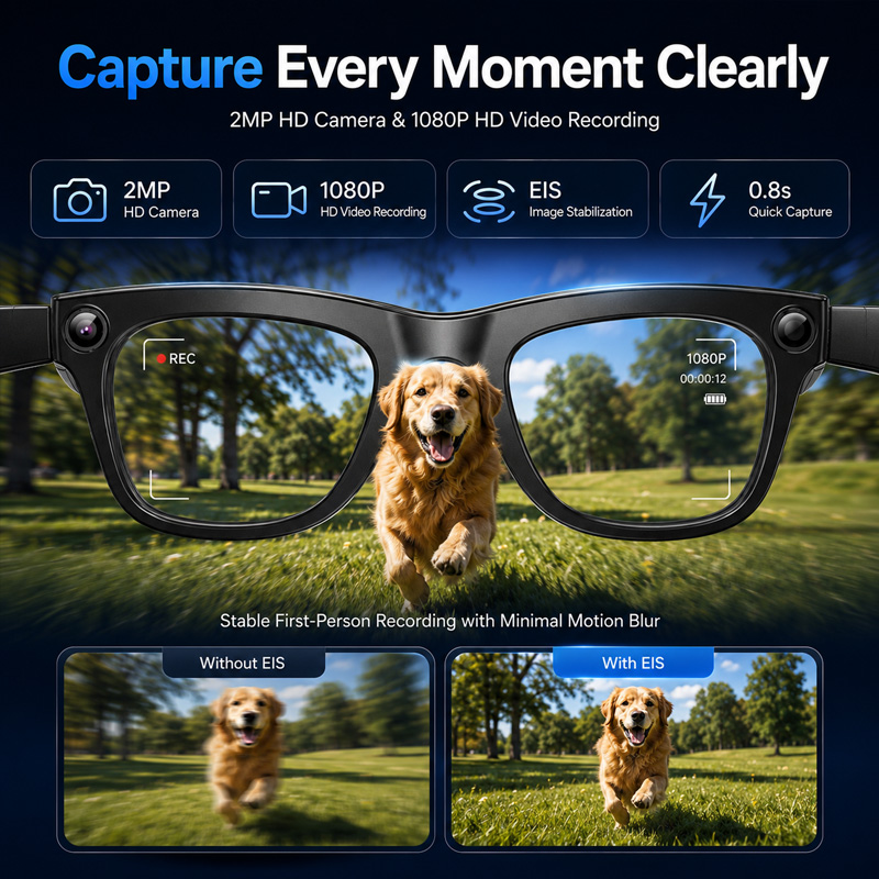 نظارات ذكية 2026 بقوة 200 واط  - مراجعة Smart Glasses Lens وسعره