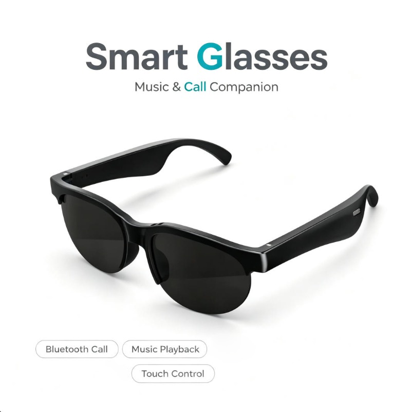 نظارات شمسية ذكية مع ميزة الات - مراجعة Smart Glasses Lens وسعره